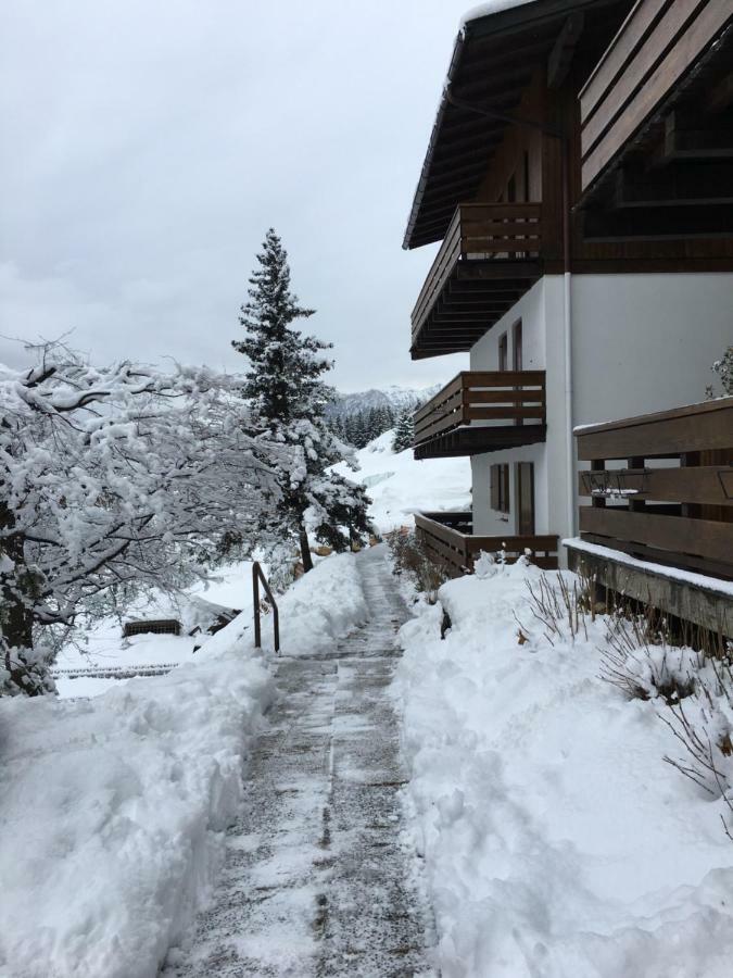 Ciasa Sot Croze Daire Pozza di Fassa Dış mekan fotoğraf